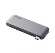 iAdapt 5-in-1 Multiport USB-C Hub - Grey
