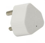 2 x USB 3-Prong Wall Charger - White