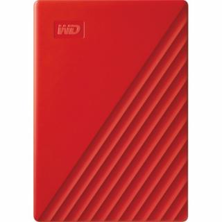 My Passport 2TB USB 3.2 Gen 1 Portable External Hard Drive - Red 