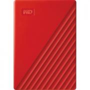 My Passport 2TB USB 3.2 Gen 1 Portable External Hard Drive - Red