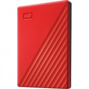 My Passport 2TB USB 3.2 Gen 1 Portable External Hard Drive - Red
