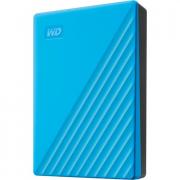 My Passport 4TB USB 3.2 Gen 1 Portable External Hard Drive - Blue