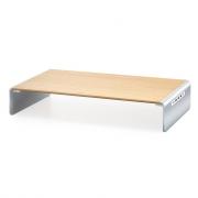 JCT425 Wood Monitor Stand with Docking Station