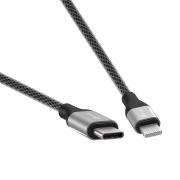 JLC15 USB-C to Lightning 1.2m Charge & Sync Cable - Black