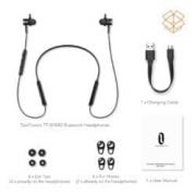 BH042 SoundElite ANC Bluetooth IPX4 Earphones – Black