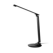 TT-DL19 LED 420 Lumen Desk Lamp with USB 5 V/2A Charging Port - Black 
