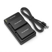 2X 2000mAh Replacement Batteries For Canon LP-E8 With Charger Set
