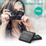 2x 700mAh Replacement Batteries For Nikon EN-EL19 With Charger Set