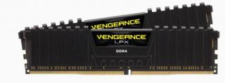 Vengeance LPX 2 x 32GB 2666MHz DDR4 Desktop Memory Kit - Black (CMK64GX4M2A2666C16) 