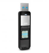 32GB USB 3.0 Fingerprint Encryption Flash Drive - Black