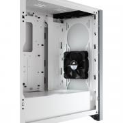 4000D Tempered Glass Mid Tower Chassis - White
