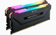 VENGEANCE RGB PRO 16GB (2 x 8GB) DDR4 DRAM 3466MHz C16 Memory Kit  Black