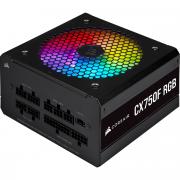 CX Series 750W ATX 12V 2.3 Fully Modular RGB Power Supply - Black (CX750F)