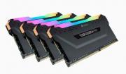 Vengeance RGB Pro 4 x 8GB 3200MHz DDR4 Desktop Memory Kit - Black (CMW32GX4M4C3200C16)
