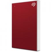 Backup Plus Slim Portable 2TB External Hard Drive - Red (STHN2000403)