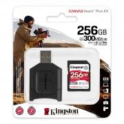 Canvas React Plus 256GB SDXC Memory Card + MobileLite Plus SD Reader