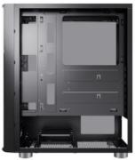 3407 ATX Mid Tower Chassis With 500W PSU  - Black