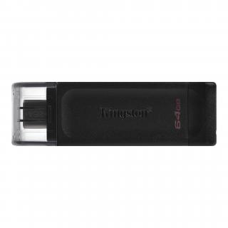 DataTraveler DT70 64GB USB-C Flash Drive - Black 