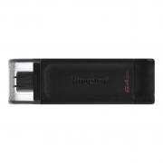 DataTraveler DT70 64GB USB-C Flash Drive - Black