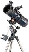 AstroMaster 114EQ 114mm Reflector Telescope  + Moon Filter & Smartphone Adapter 