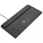 AKB631UKZ Compact Wired Multimedia Keyboard - Black