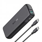 iPhone12 PD Pioneer RP-PB203 15000mAh With Digital Display And Power Delivery Power Bank - Black