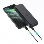 iPhone12 PD Pioneer RP-PB203 15000mAh With Digital Display And Power Delivery Power Bank - Black