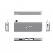 UltraDrive Kit JCD389 USB-C 11-in-1 Multi-Display Modular Dock