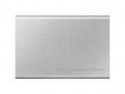 Portable SSD T7 Touch 1TB Portable Solid State Drive - Silver