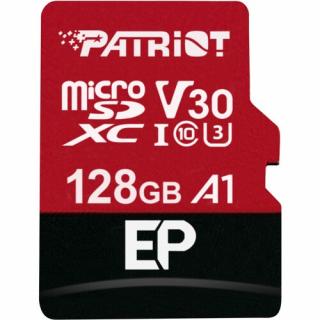 EP V30 A1 128GB MicroSDXC UHS-I Class 10 Memory Card with SD Adapter 