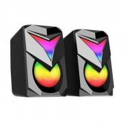 Toccata GS700 RGB 11W 2.1 Heavy Bass Gaming Speakers - Black