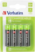49941 AA Recharcheable NiMH Batteries - 4 Pack 