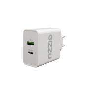 Type-C And USB QC 3.0 36W PD Wall Charger – White 