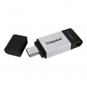 DataTraveler 80 128GB USB-C 3.2 Gen 1 Flash Drive - Silver