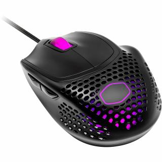 Mastermouse MM720 RGB Ergonomic Gaming Mouse - Glossy Black 