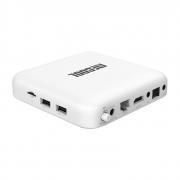KM2 Android TV Media Player - White