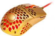 MasterMouse MM711 RGB Gaming Mouse - Gold/Red 