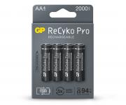 ReCyko+ Pro Rechargeable NiMH 2000mAh AA Batteries - 4 Pack 