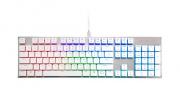SK Series SK650 White Limited Edition Mechanical RGB Gaming Keyboard - Silver