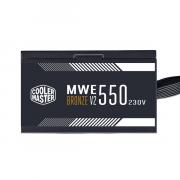 MWE Bronze Series 550 watts ATX 12V V2.52 Non Modular Power Supply (MPE-5501-ACABW-BWO)