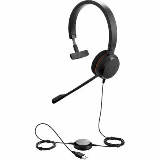 Evolve 20 UC Mono Corded USB Headset For VoiP Softphone 
