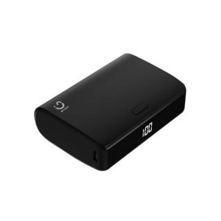 GO Fast 10000mAh 15W Fast Charge USB Type-C Power Bank - Black 