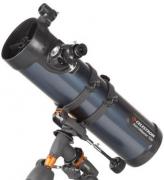 AstroMaster 130EQ Reflector Telescope + Phone Adapter & T-Adapter/ Barlow 