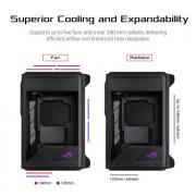 ROG Series Z11 Tempered Glass Mini Tower Chassis - Black