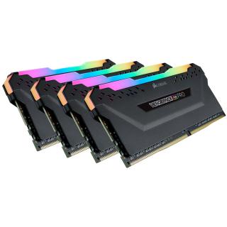 Vengeance RGB Pro 4 x 32GB 3600MHz DDR4 Desktop Memory Kit - Black (CMW128GX4M4Z3600C18) 