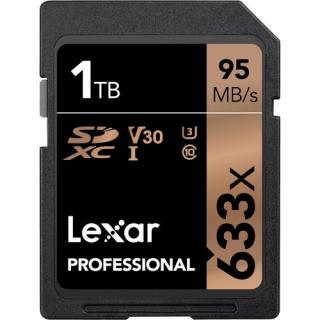 Professional 1TB SDXC UHS-I 633x Class 10 Memory Card 