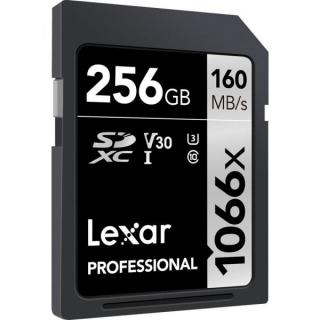 Professional 256GB SDXC UHS-I 1066x Class 10 Memory Card 