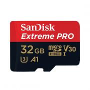 Extreme Pro 32GB microSDHC UHS-I U3 V30 A2 Memory Card with SD Adapter 