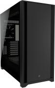 5000D Tempered Glass Mid Tower Chassis - Black 