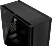 5000D Tempered Glass Mid Tower Chassis - Black